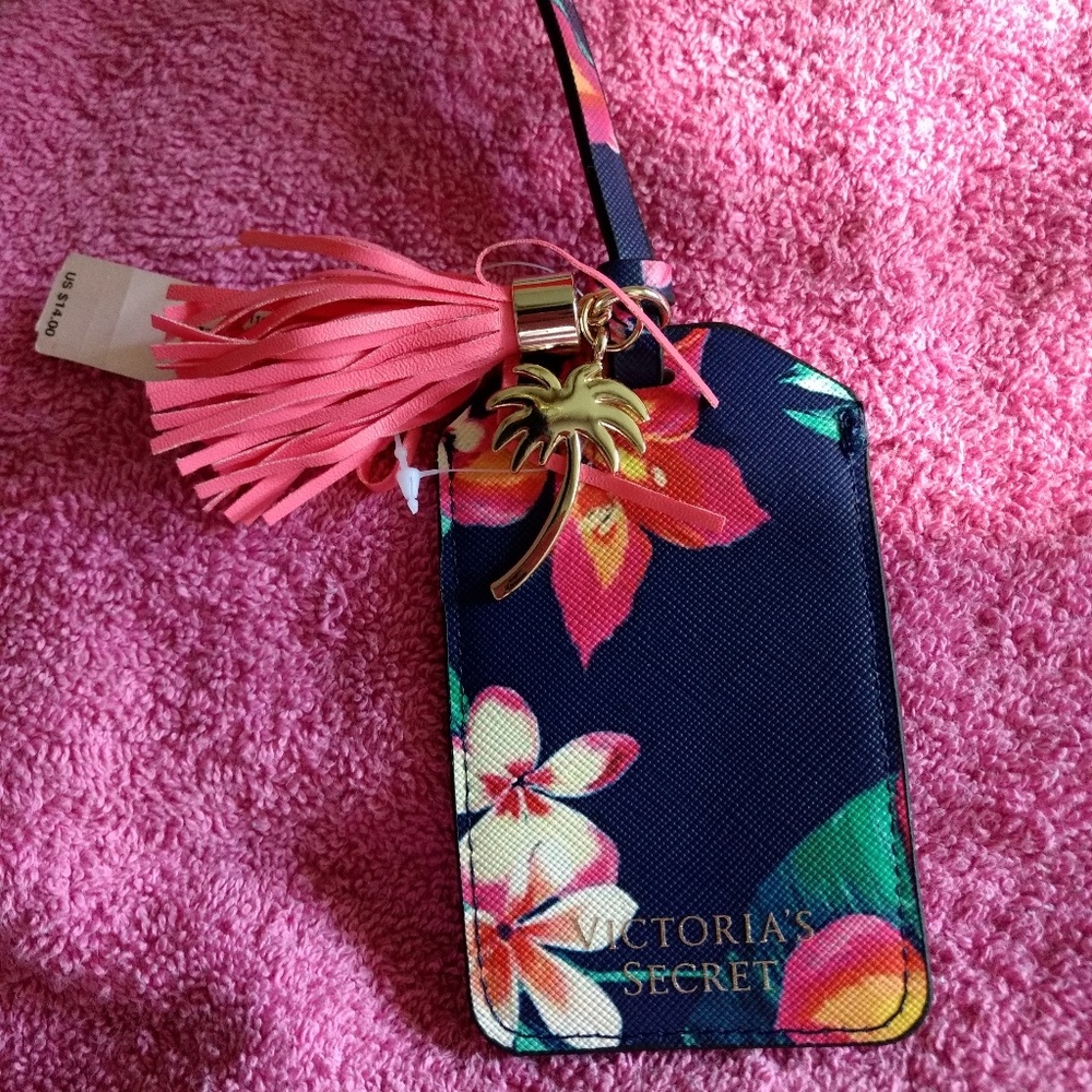 VS tropical luggage tag